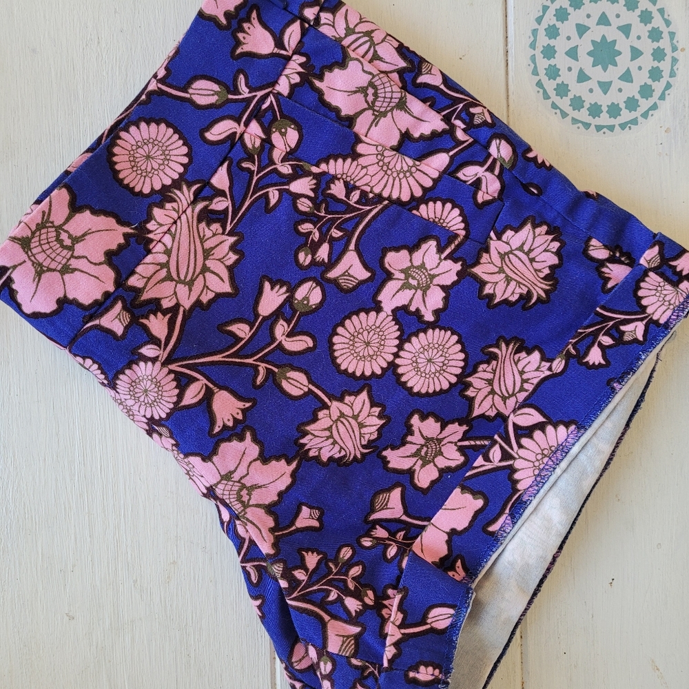 J. Crew floral shorts